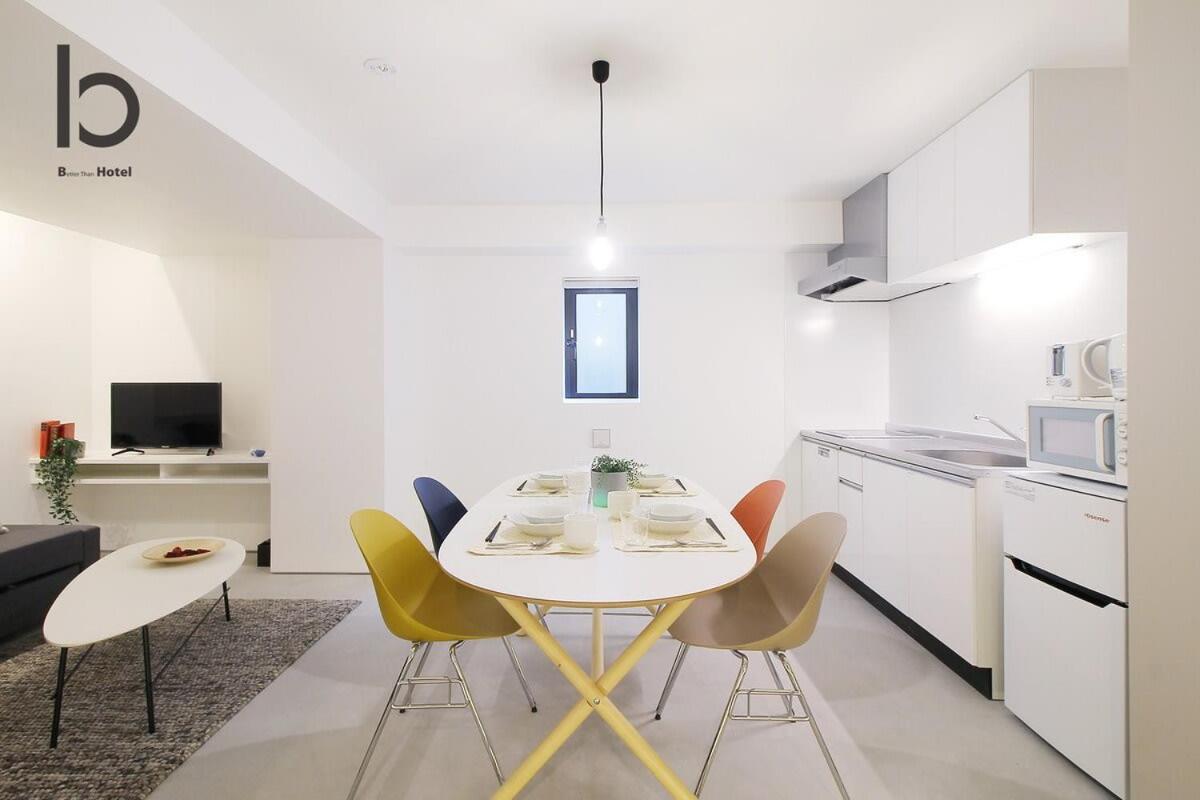 Bhotel Heiwaodori 302 - Huge Apt In Famous Hiroshima Dori For 6P Buitenkant foto