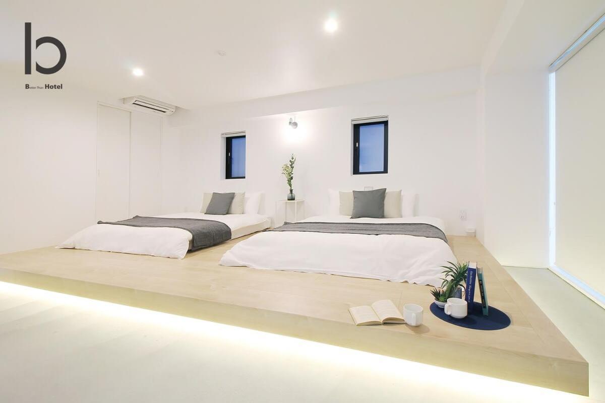 Bhotel Heiwaodori 302 - Huge Apt In Famous Hiroshima Dori For 6P Buitenkant foto