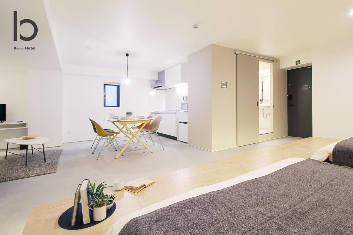 Bhotel Heiwaodori 302 - Huge Apt In Famous Hiroshima Dori For 6P Buitenkant foto