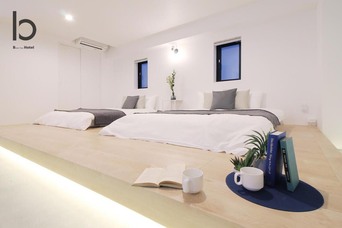 Bhotel Heiwaodori 302 - Huge Apt In Famous Hiroshima Dori For 6P Buitenkant foto